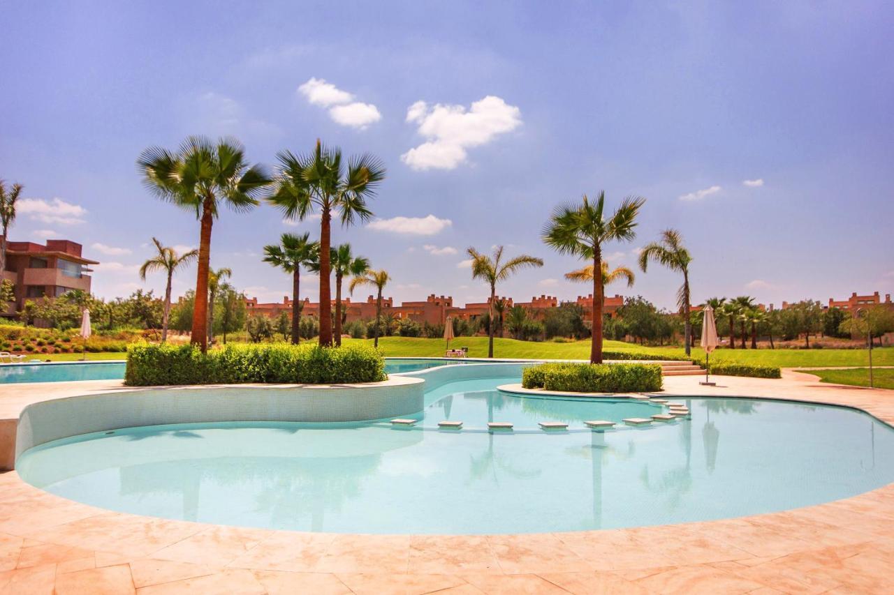 Lumineux Et Vue Degagee Sur Piscine A Prestigia Lejlighed Marrakesh Eksteriør billede