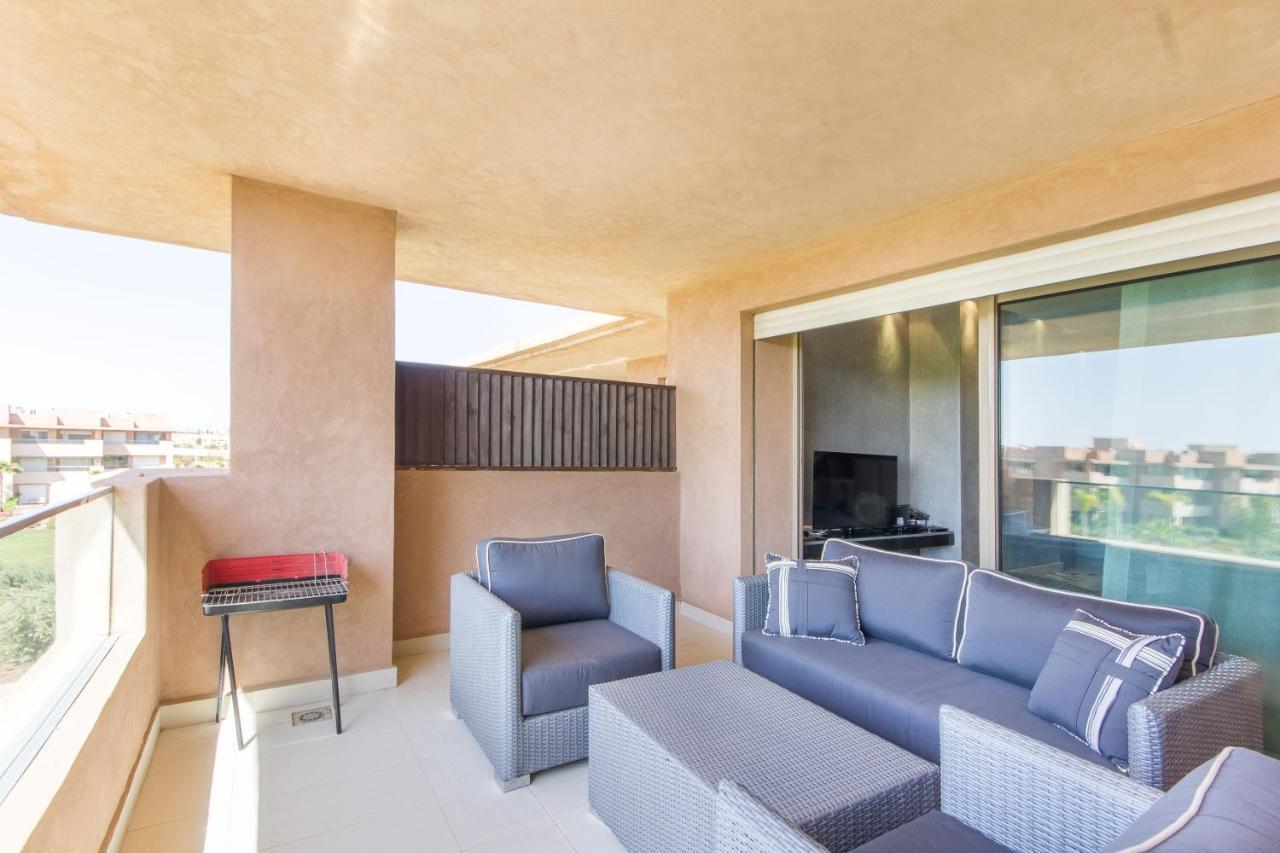 Lumineux Et Vue Degagee Sur Piscine A Prestigia Lejlighed Marrakesh Eksteriør billede